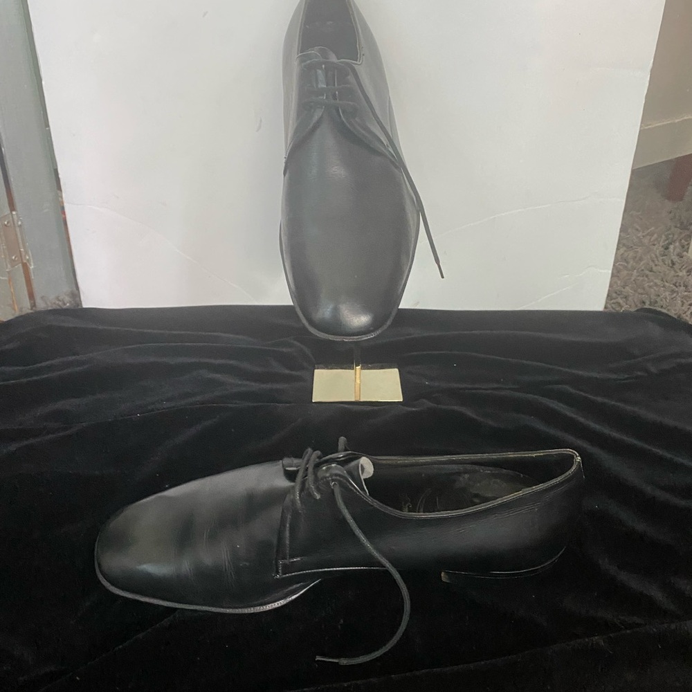 Ballys Classic Black Men's Dress Shoes
